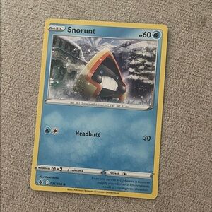 Snorunt Pokémon Card